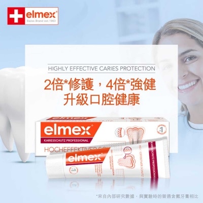 艾美適 elmex - 專效防蛀牙膏 #專利糖酸中和技術 #根源強健防蛀 #瑞士NO1 #歐洲牙醫推薦 #歐洲進口 #含氟
