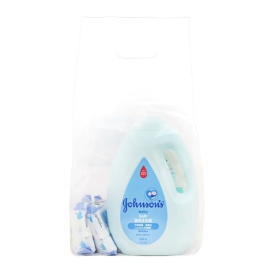 JOHNSON'S Regular Bath 1l + Milk&rice 1l Bath Twin Pack (random Free Gift)