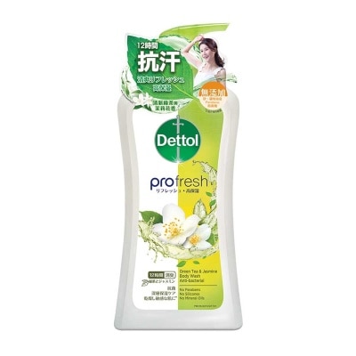 DETTOL Profresh Bodywash Greentea Jasmine