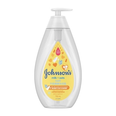 JOHNSON'S Milk & Oats Bath 750ml