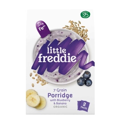 LITTLE FREDDIE Org Blueberry 7grain Porridge