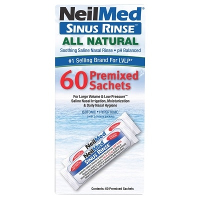 NEILMED 耐而美鼻竇清潔鼻鹽補充裝(60包)