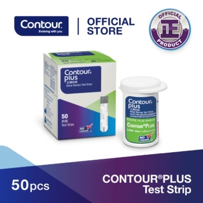 CONTOUR Contour®plus 血糖測試紙 (新舊包裝隨機發貨)
