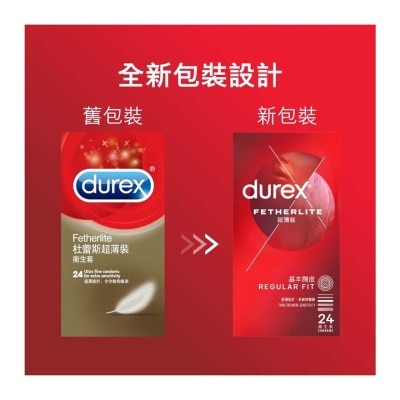 DUREX Durex Fetherlite Condom 24s