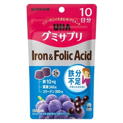 UHA Gummy Supplement (iron & Folic Acid)