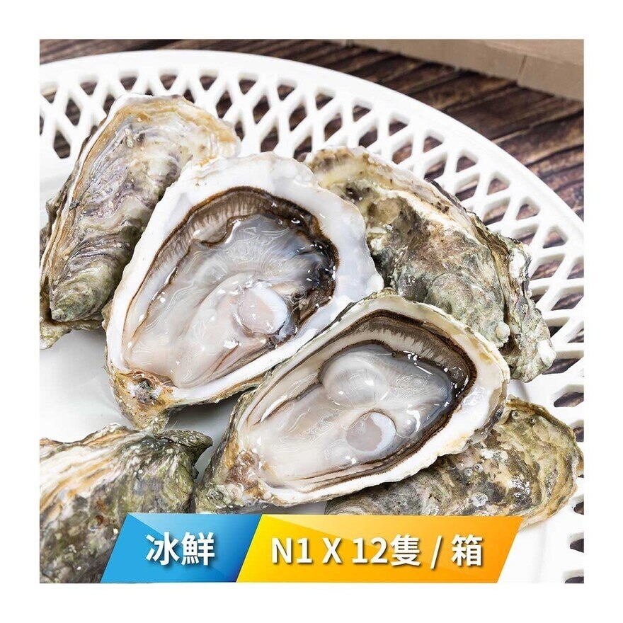 HUITRES LAMBERT France Raw Case Oyster(fine De Claire)【offd】 N1 X 12 Pc/ Box[france](chilled 0-4°c)(*supplier Direct. Buy Over $550, Free Delivery) 