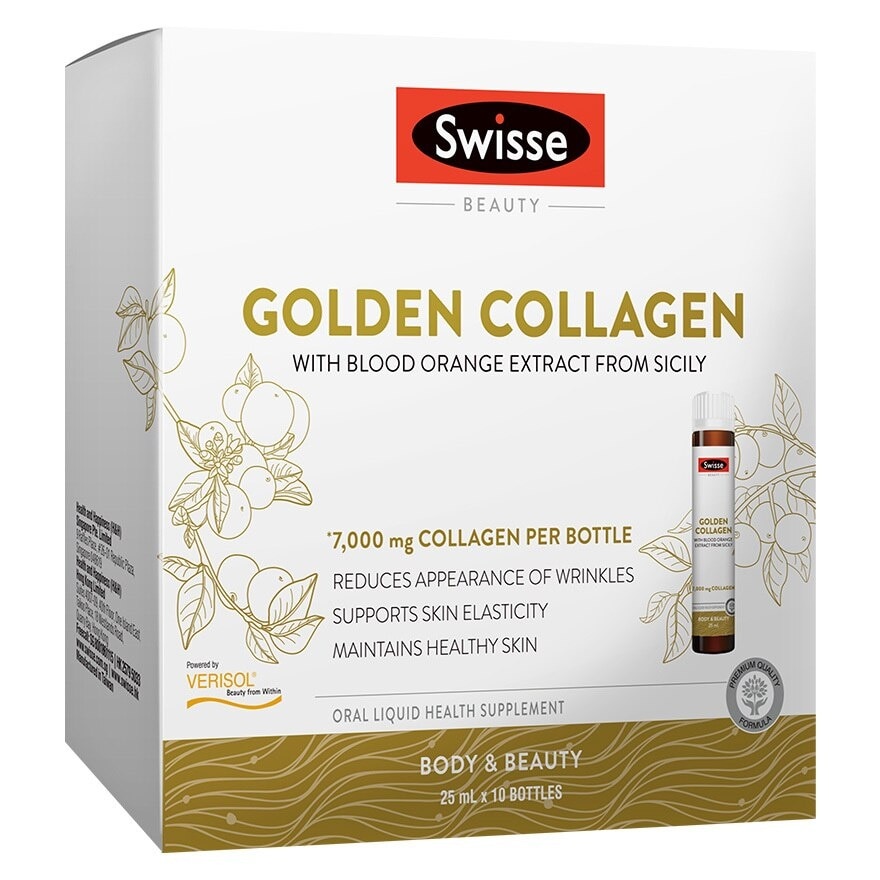 SWISSE Swisse Beauty Golden Collagen Liquid 25ml X 10 Bottles