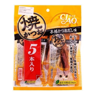 斯澳 CIAO日產燒鰹魚柳-木魚味5件裝