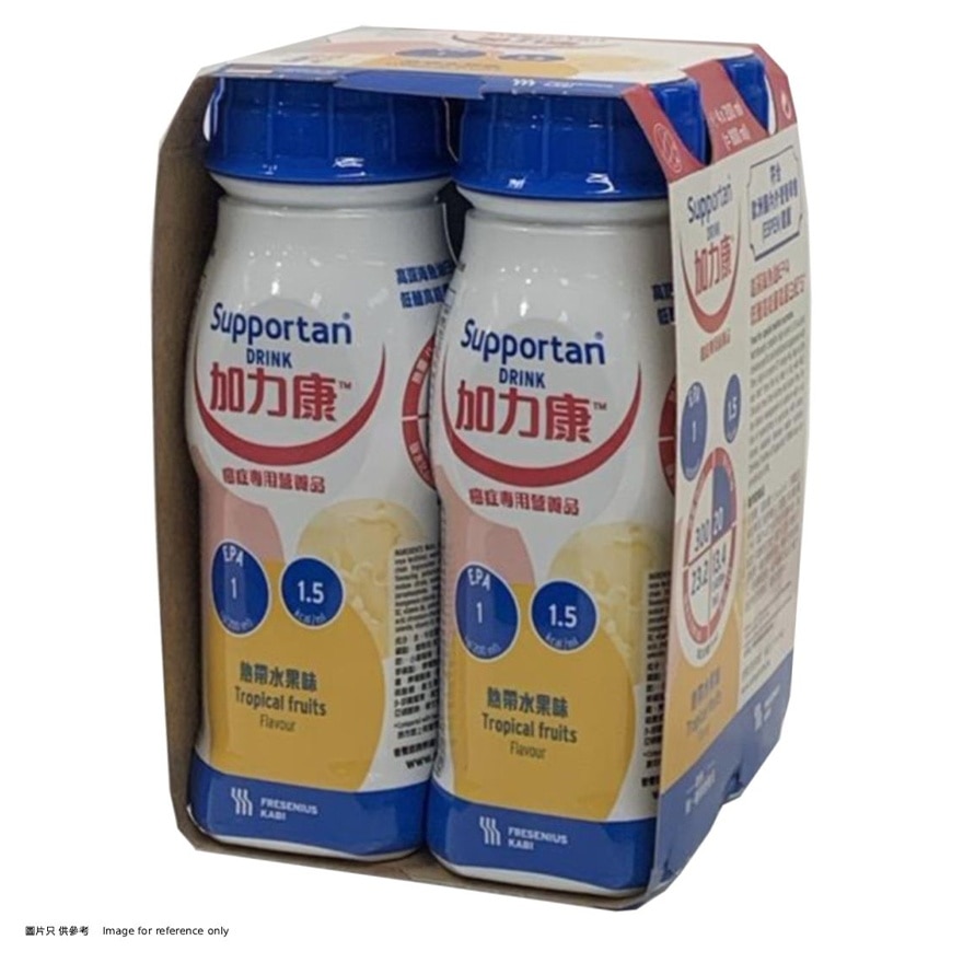 FRESENIUS KABI Supportan® Drink 200ml X4 (tropical Fruits Flavour)