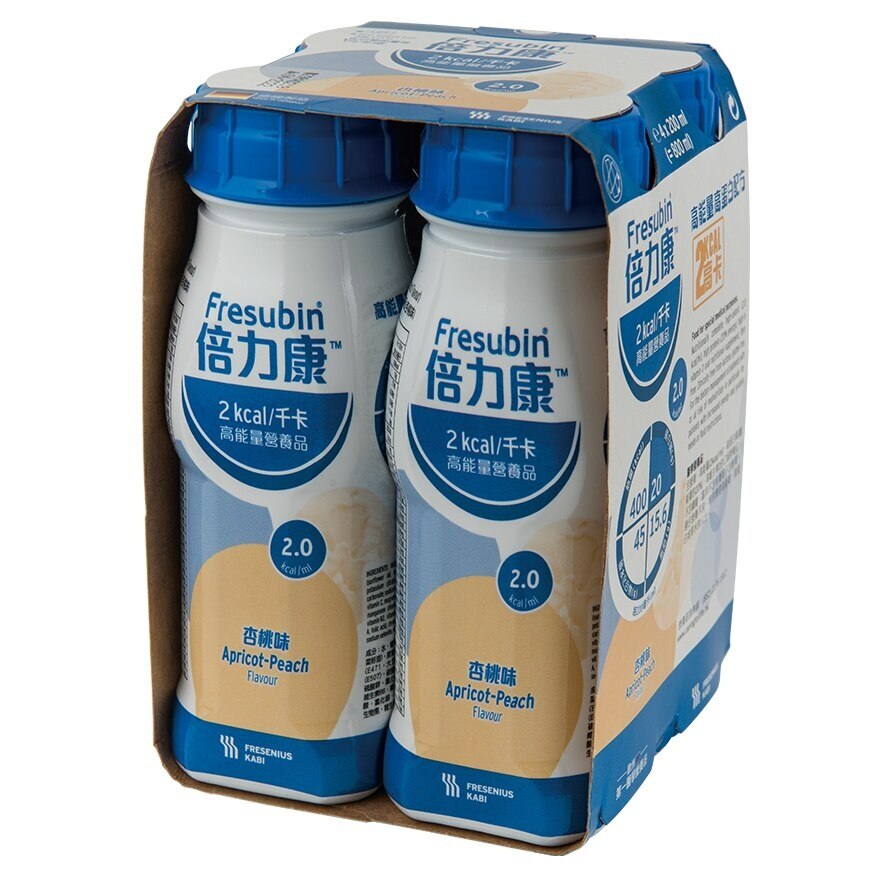 FRESENIUS KABI Fresubin 2kcal 200ml X4 (apricot Peach)