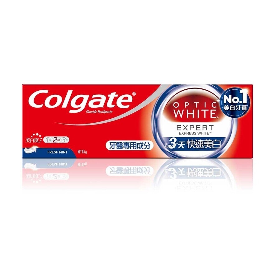 COLGATE Optic White Platinum Series Express White Toothpaste 85g