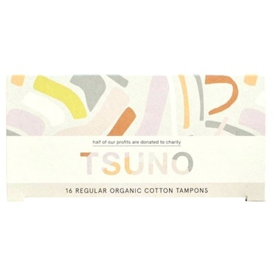 TSUNO Regular Organic Cotton Tampons