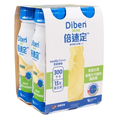 FRESENIUS KABI Diben Drink Vanilla 200mlx4