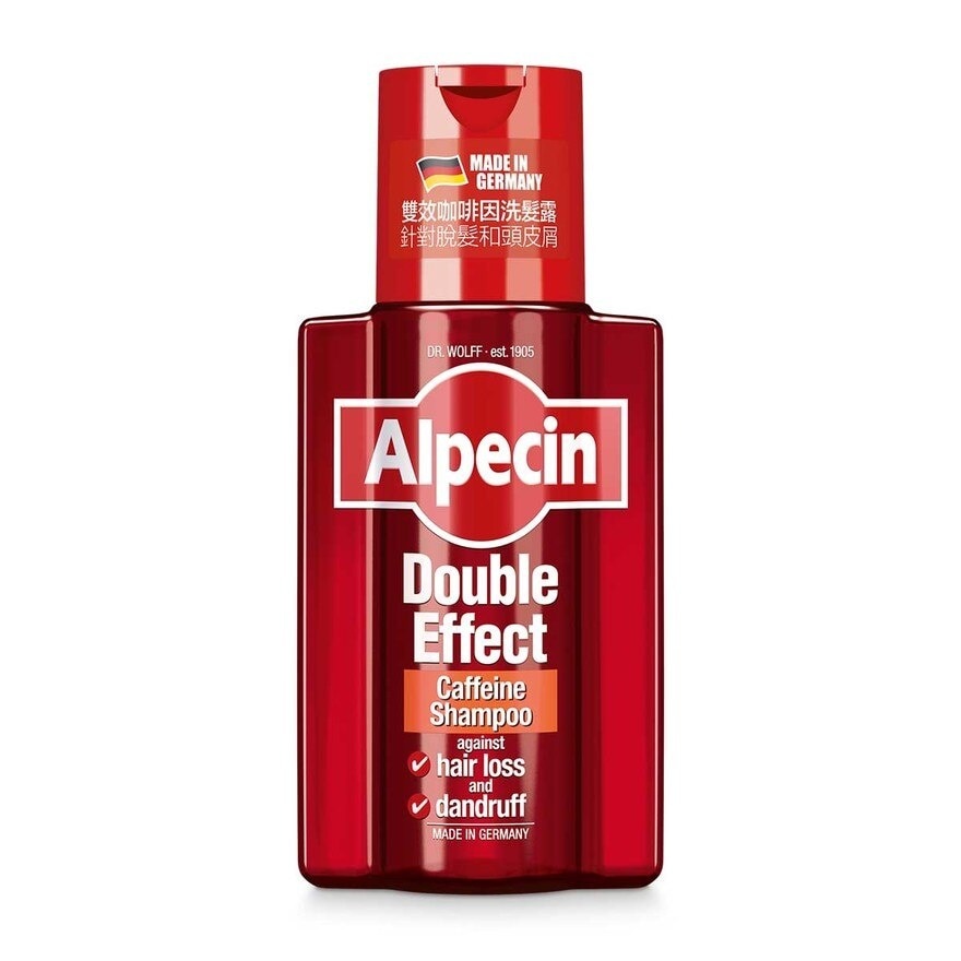 ALPECIN Double Effect Caffeine Shampoo