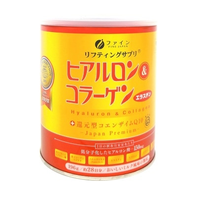 優之源 優の源金裝透明質酸及膠原蛋白粉+還元型輔酶Q10(罐裝) 196克