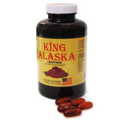 KIWI HOUSE King Alaska Lecithin Softgels 200s