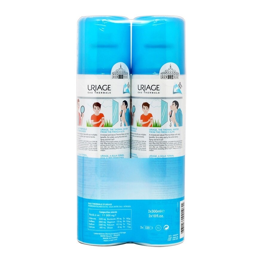 URIAGE 活溫泉噴霧二重奏300MLX2