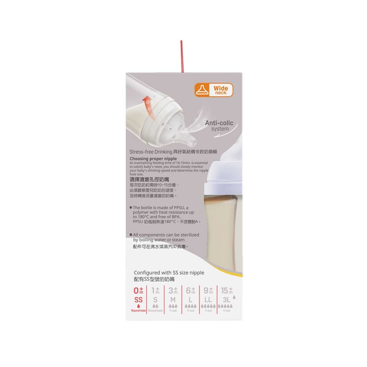 PIGEON PPSU NURSING BOTTLE PLUS 160ML