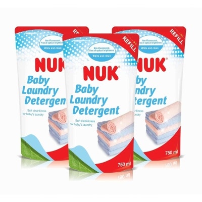 NUK 750ml Laundry Deterg Tri Pk