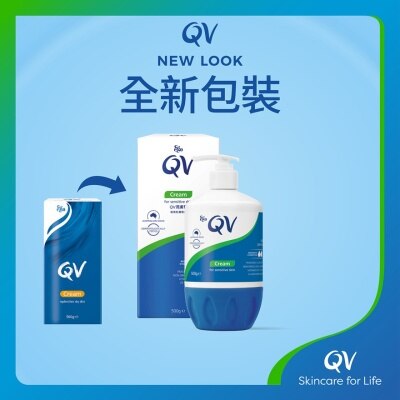 QV Qv Cream 500g / 500g + Qv Lip Balm 15g (random Delivery)