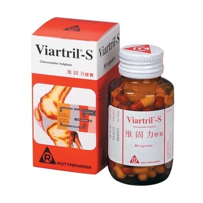 VIARTRIL-S Viartril-s 250mg Glucosamine Sulphate 80 Capsules