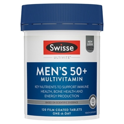 SWISSE - Swisse Ultivite 50歲以上男性多元維他命 120片裝