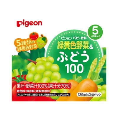 PIGEON 5 Kinds G N Y Veg Grape Juice