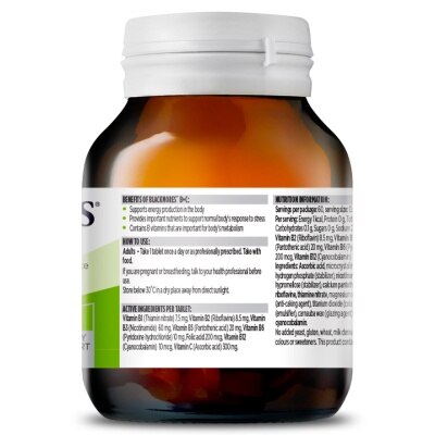 BLACKMORES 維他命B+C 60粒