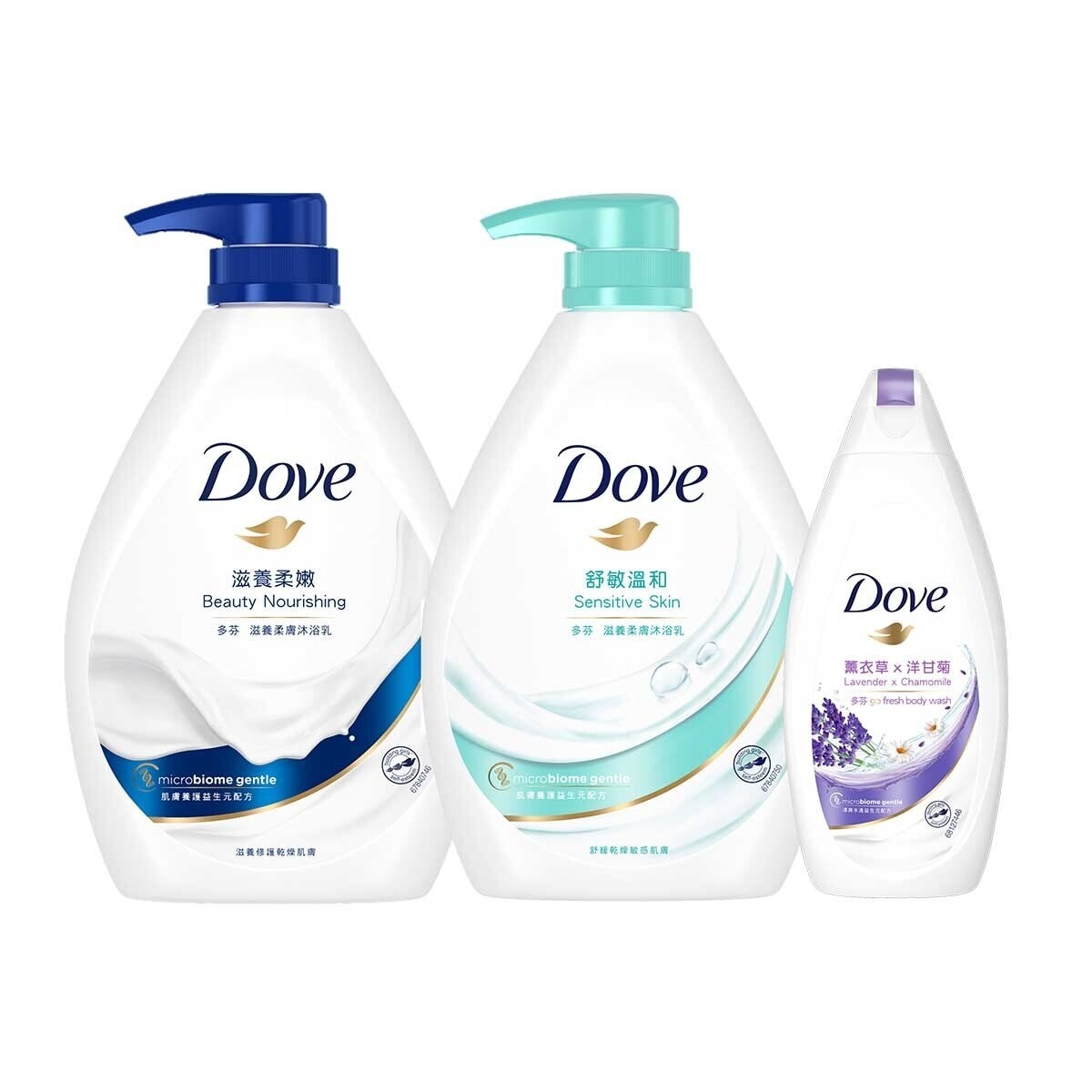 DOVE Beauty Nourishing + Sensitive Bp