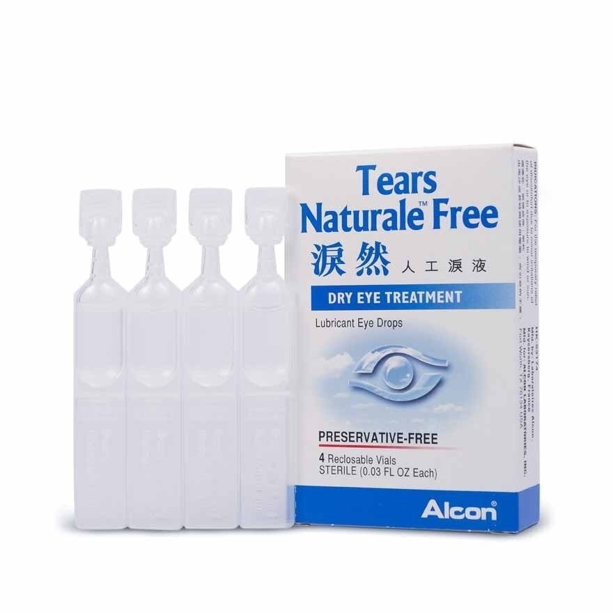 ALCON Tears Naturale Free 4 Unidose(preservative-free)