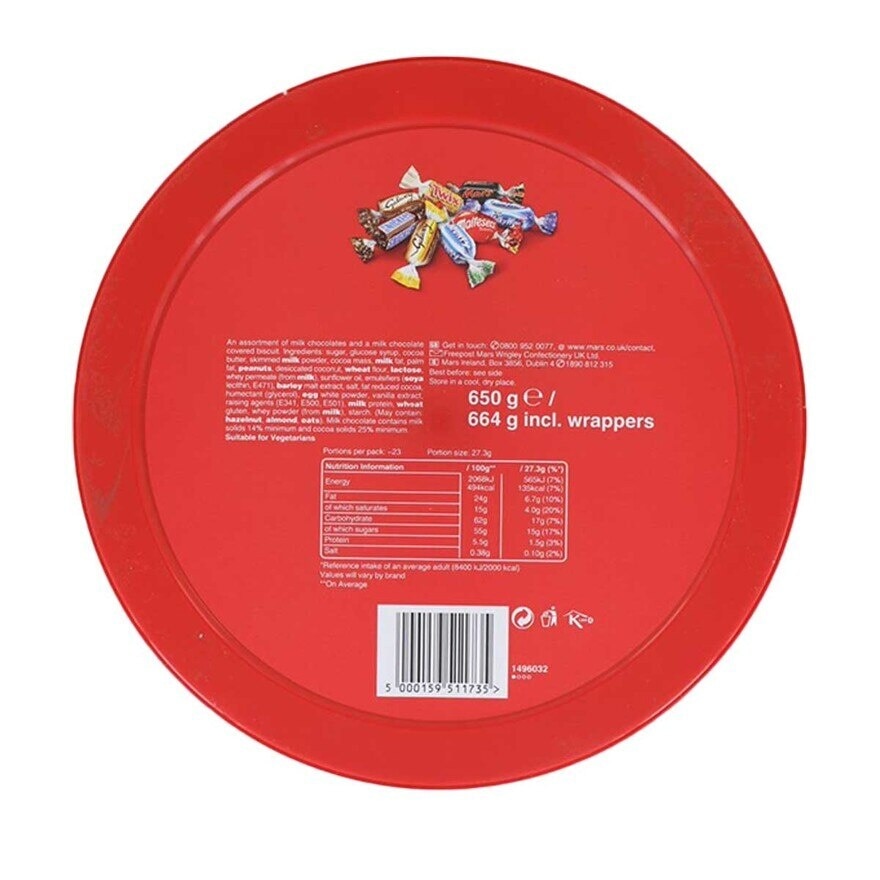 MARS Celebrations Tub