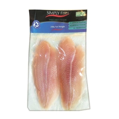 SIMPLY FISH Frozen Striped Catfish Fillet [vietnam](frozen -18°c)