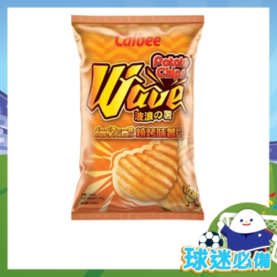 卡樂B - 卡樂b薯片bbq味波浪薯片200克