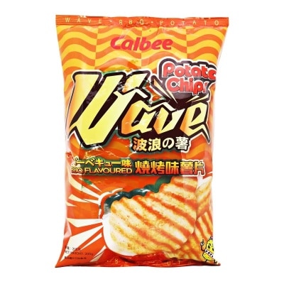 CALBEE Bbq Flv Wave Cut P Chip (mega)