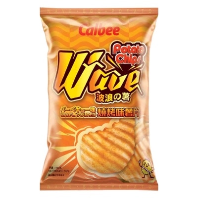 CALBEE BBQ FLV WAVE CUT P CHIP (MEGA)