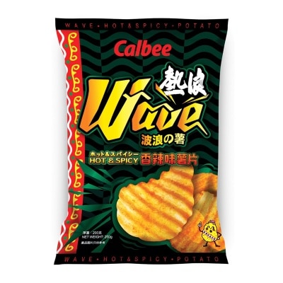 CALBEE Hot&spicy Flv Wave Cut P Chip