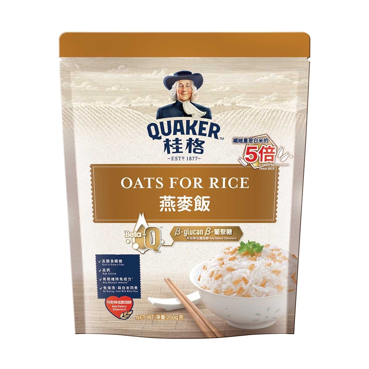 QUAKER Quaker Oats For Rice 200g