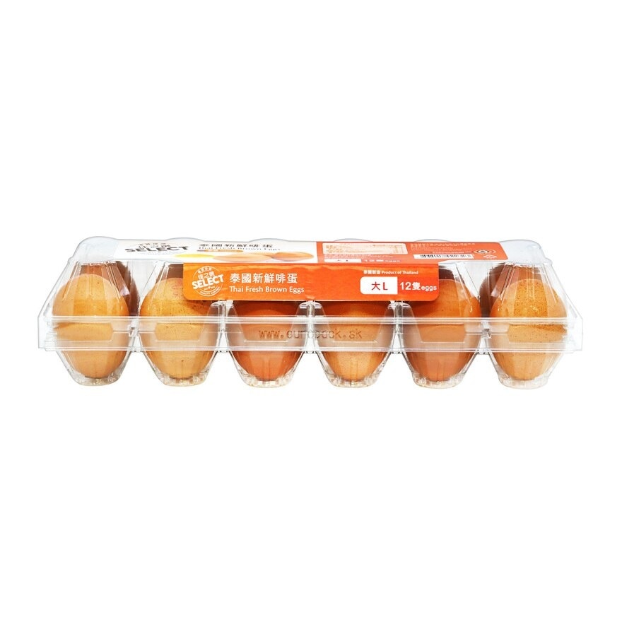 SELECT Thai Fresh Brown Eggs (l) [ Thailand](chilled 0 4°c) image