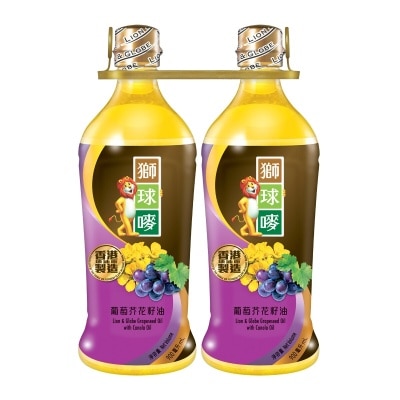 LION & GLOBE Grapeseed And Canola Oil