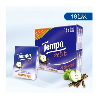 TEMPO 迷你蘋果木香味紙手巾