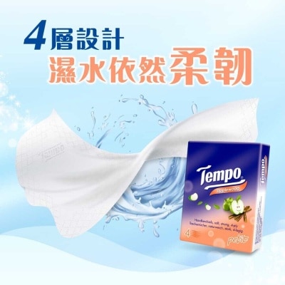 TEMPO 迷你蘋果木香味紙手巾