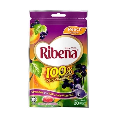 RIBENA Blackcurrant Pastilles - Peach