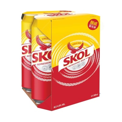 Skol 四罐大罐裝啤酒