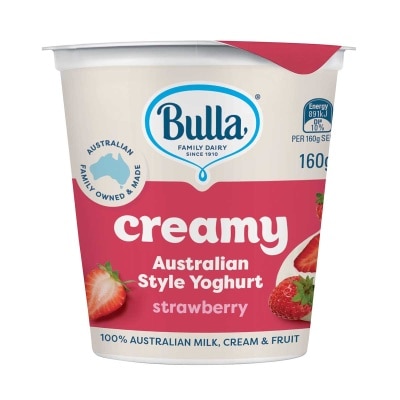 BULLA Creamy Aus Style Yoghurt -strawberry