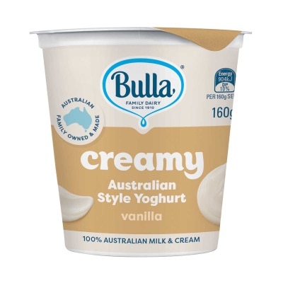 BULLA Creamy Aus Style Yoghurt - Vanilla