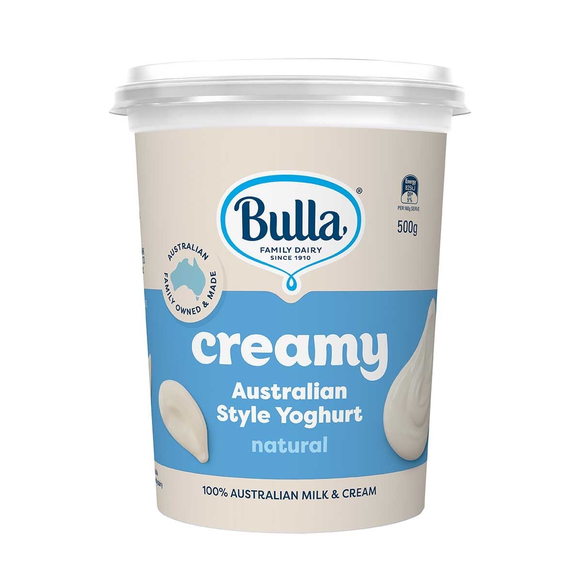 BULLA Creamy Aus Style Yoghurt - Natural [australia](chilled 0-4°c)