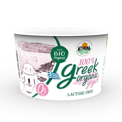 ATHINA 有機脫脂原味無乳糖酸乳