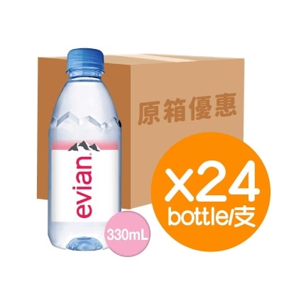 EVIAN Mineral Water Case