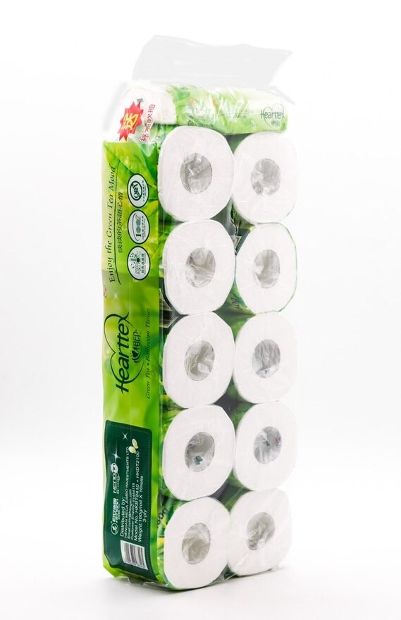 HEARTTEX Greentea Toilet Roll 3-ply