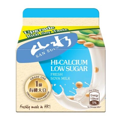 維他奶 山水高鈣低糖鮮豆漿［香港］（冷凍０－４°ｃ）（最佳食用期限不少於４天）（新舊包裝隨機發貨）